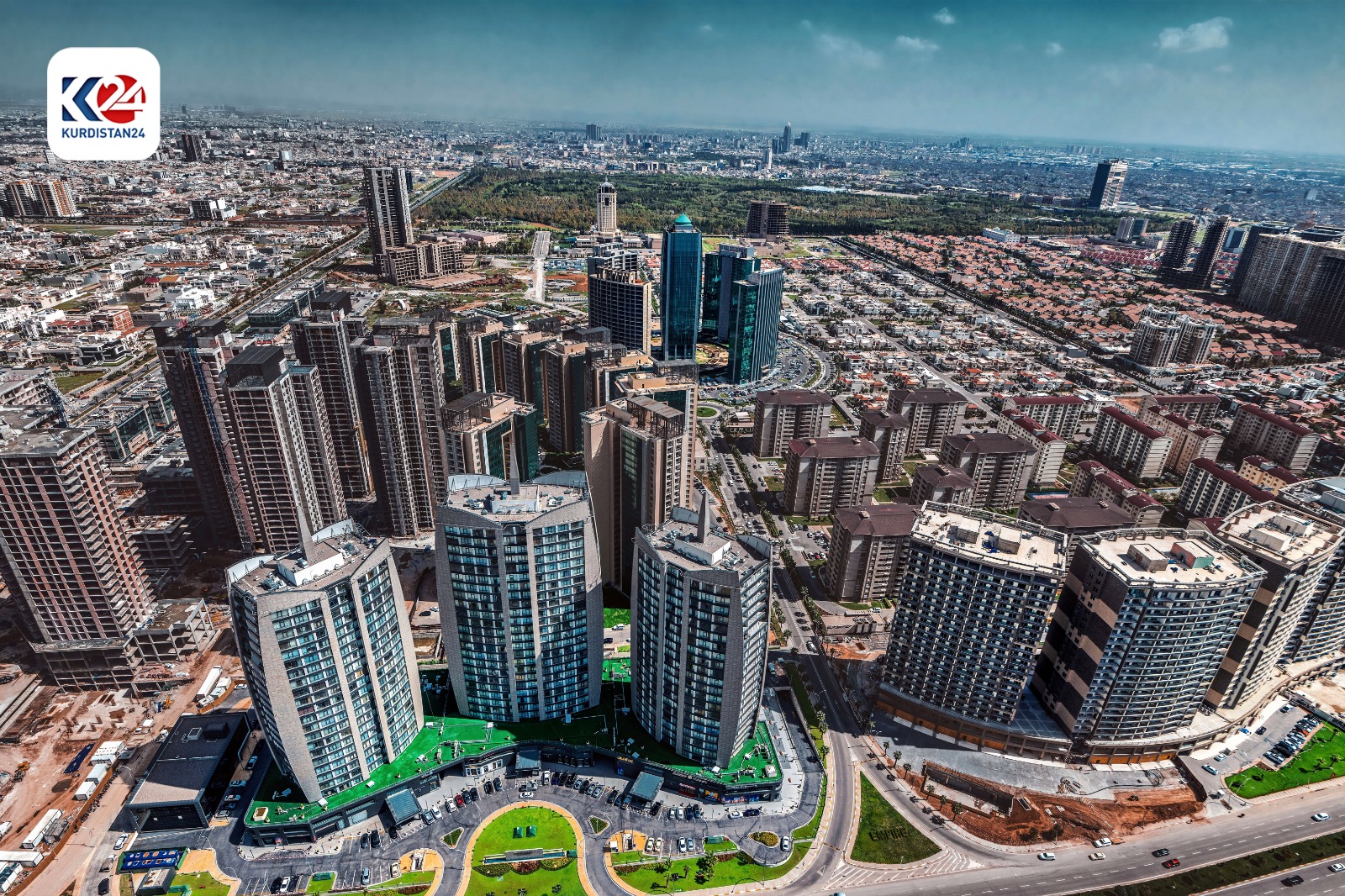 Erbil city. (Photo: Kurdistan24/ Islam Hiro)